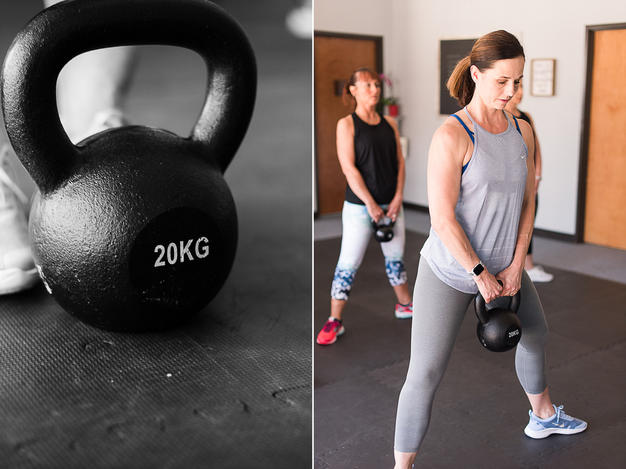 kettle bell lifting