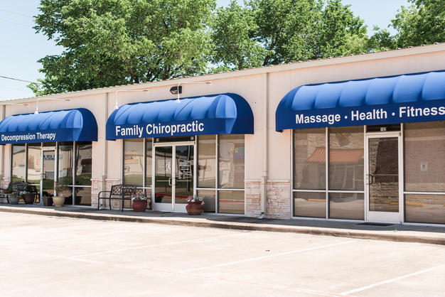 Chiropractor office building in Sachse, TX