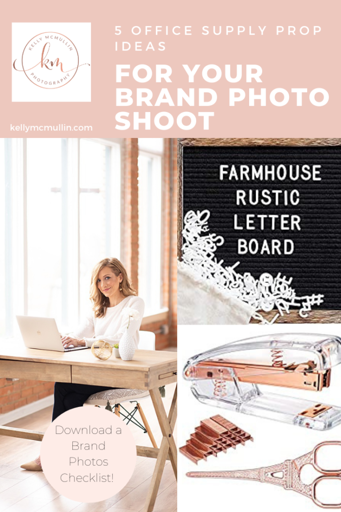 5 office supply props for your brand photos